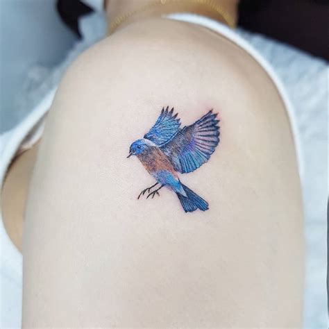 bluebird tattoo design|blue bird tattoo images.